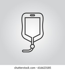 blood transfusion icon