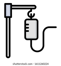 
Blood Transfusion Isolated Vector icon which can be easily modified or edit
