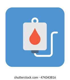 Blood Transfusion Vector Icon