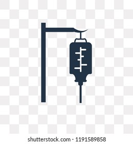 Blood transfusion vector icon isolated on transparent background, Blood transfusion transparency concept can be used web and mobile