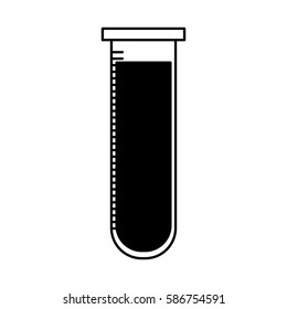 blood tube test icon