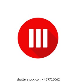 blood type icon. vector illustration