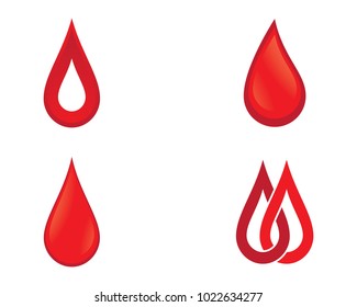 Blood vector icon