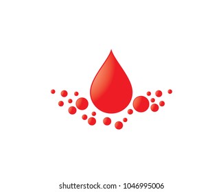 Blood vector icon