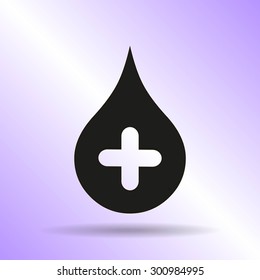 blood vector icon