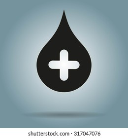 blood vector icon