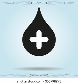 blood vector icon