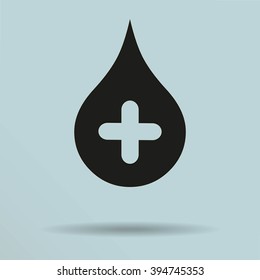 blood vector icon