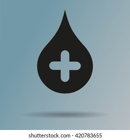 blood vector icon