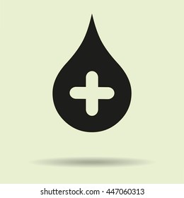 blood vector icon