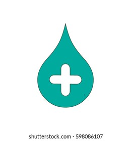 blood vector icon