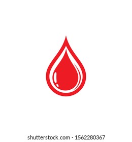 Blood vector icon illustration design
