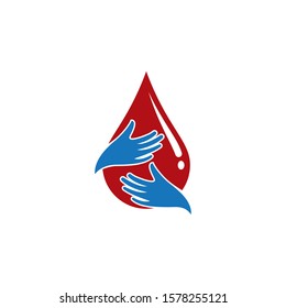 Blood vector icon illustration design