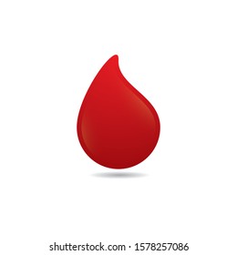 Diseño de ilustración de icono del vector de sangre