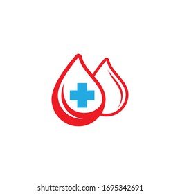 Blood vector icon illustration design