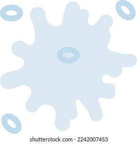 blood Vector illustration on a transparent background. Premium quality symmbols. Line Color vector icons for concept and graphic design.