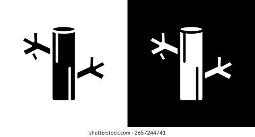 Icono de vaso sanguíneo Vector Plantilla de logotipo para gráfico y Diseño web.
