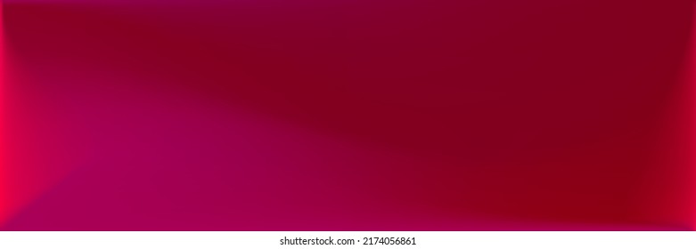 Sangre Vivid Suave Surface Backdrop. Malla de gradiente de onda de rosa de la sangre. Ilustración De Textura Desenfocada En Color Luminoso. Fondo de la Oficina Vibrante de la Rosa Roja. Malla de gradiente ondulada oscura Neon.