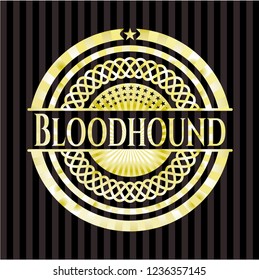Bloodhound gold emblem