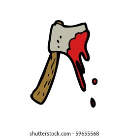 bloody axe cartoon