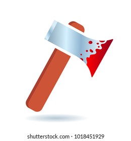 Bloody axe icon