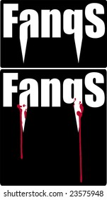 bloody fangs