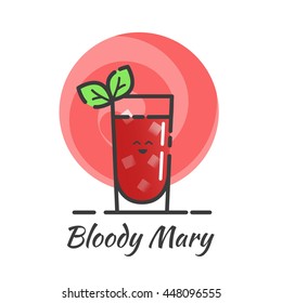 Bloody Mary cocktail icon