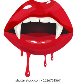 Bloody Vampire Lips