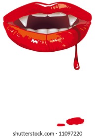 Bloody Vampire Mouth