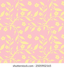 Bloom  Floral decorative design, background texture