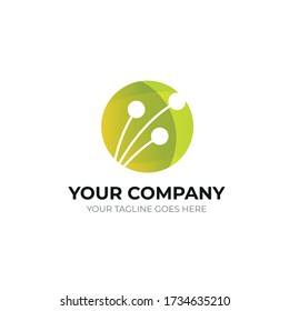 bloom green logo design, suite for spa and healthy business