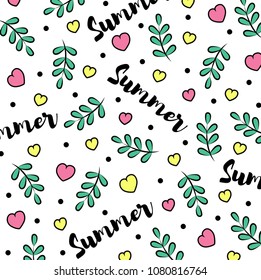 Bloom, tree. greeting card, wrapping paper or fabric. Vector Floral Summer Background. Elegant template for prints. Print on a white background.