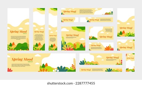 Blooming Brightly: Spring into the Season with Our Stunning Banner Templates