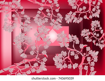 blooming cherry

