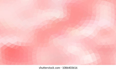 Blooming dahlia. Geometric designs. Vector, geometric background. Triangles, triangulation. Geometric mosaic tile, colored triangles, application in origami style. Abstract backgrounds for web.