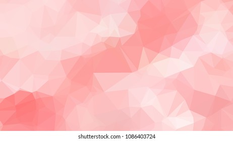 Blooming dahlia. Geometric designs. Vector, geometric background. Triangles, triangulation. Geometric mosaic tile, colored triangles, application in origami style. Abstract backgrounds for web.