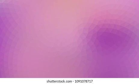 Blooming dahlia. Geometric designs. Vector, geometric background. Triangles, triangulation. Geometric mosaic tile, colored triangles, application in low poly style. Abstract backgrounds for web.