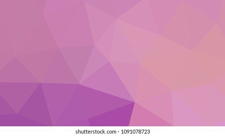Blooming dahlia. Geometric designs. Vector, geometric background. Triangles, triangulation. Geometric mosaic tile, colored triangles, application in low poly style. Abstract backgrounds for web.