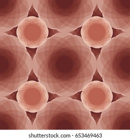 Blooming Flower Abstract pattern, Vector illustration