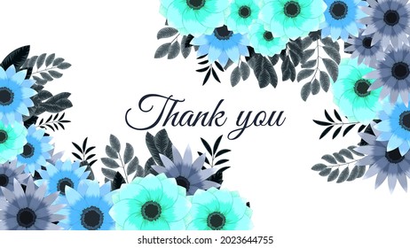 Plantilla de fondo floreciente con lugar para tu texto. elementos florales, hojas, viñedos adecuados para web, carteles, afiches, medios sociales, aplicaciones, anuncios de diseño e internet, Ilustración vectorial