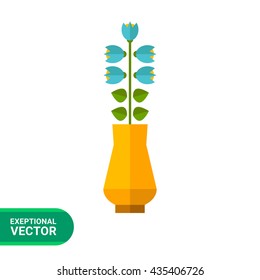 Blooming flower icon