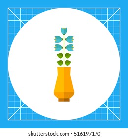 Blooming flower icon
