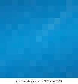 Blooming pixel template. Light blue pixel background. Vector illustration for your graphic design.Vector illustration for your graphic design.