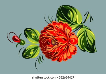 blooming rose