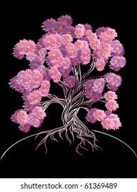 	Blooming tree