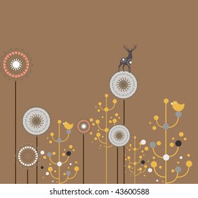 blooming wallpaper design
