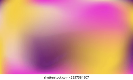 Blooming yellow meadow of lupines in purple magenta mauve blur wallpaper. Violet pink lupinus polyphyllus flowering fields vibe print. Wild flowers nature background. Mockup advertisement cover, flyer