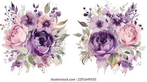 Bloosom floral arrrangement for wedding or any event vector