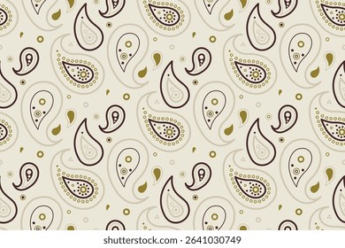 Blossom buta with pastel deco. Herb pattern, artistic horizontal. Simplicity seasonal in endless curled. Poster meadow a dot paisley.