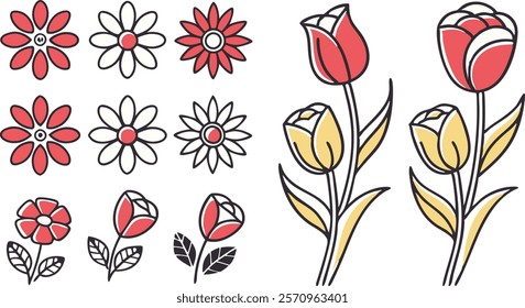 blossom, floral, nature, background, beautiful, rose, illustration, flower, leaf, design, isolated, decoration, art, vintage, drawing, white, plant, green, romantic 